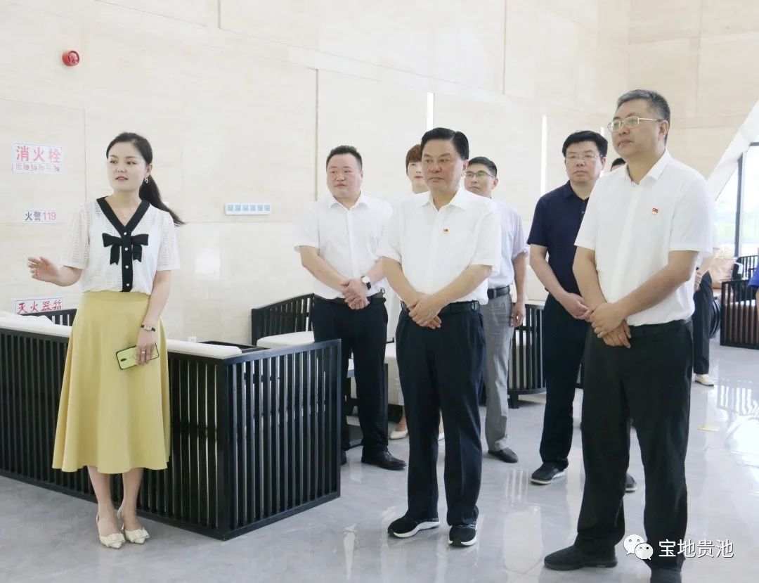 市委常委、组织部部长廖强来我区调研党史学习教育开展情况