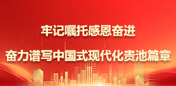 牢记嘱托感恩奋进奋力谱写中国式现代化贵池篇章